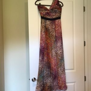 BCBGmaxazria maxi shine dress